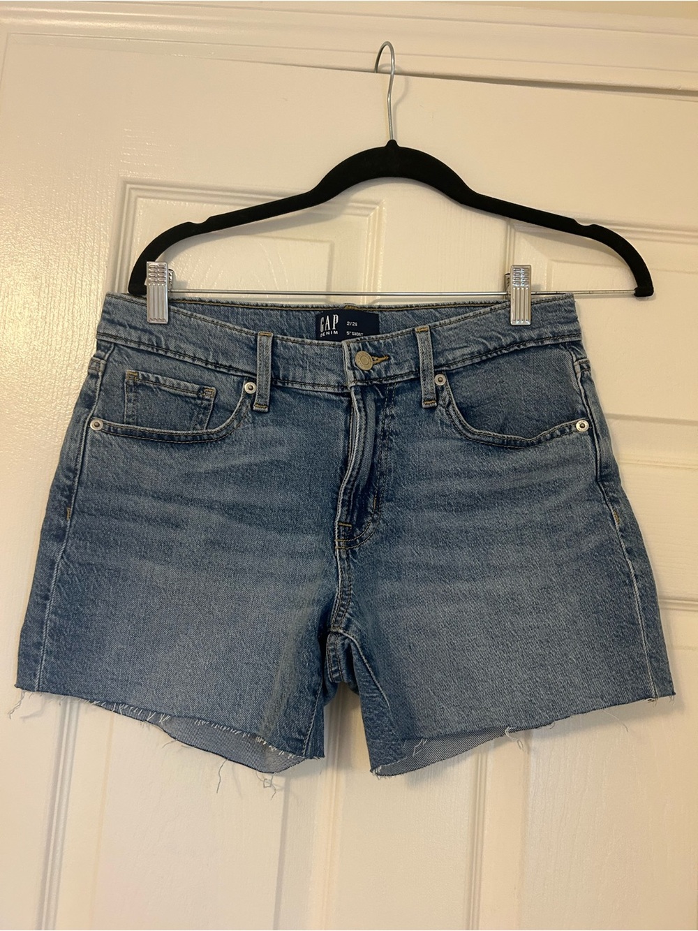 GAP Light Blue Denim Cutoff Shorts